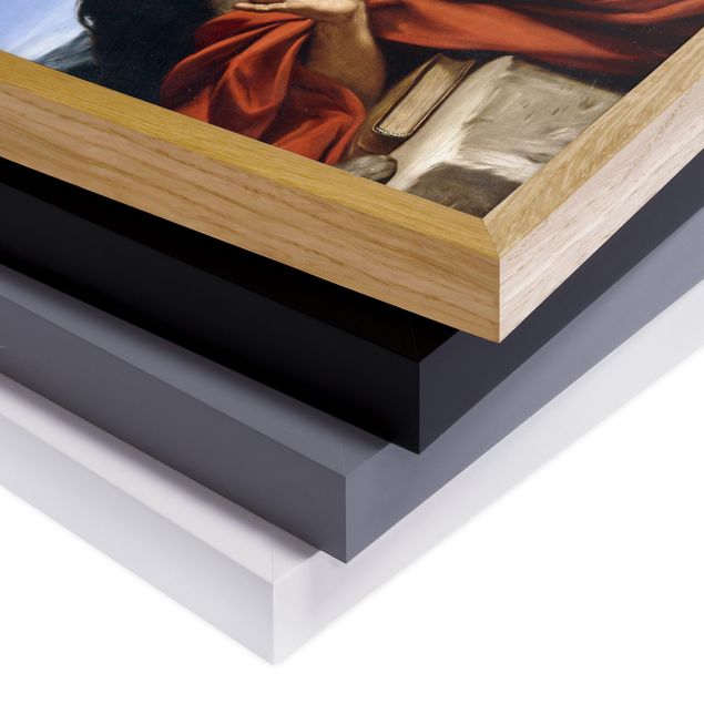 gerahmte Bilder Guercino - Der heilige Hieronymus