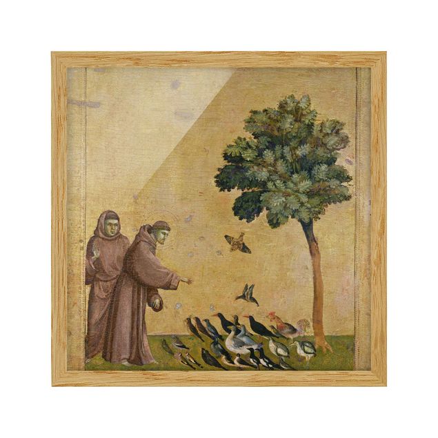 Wandbilder Giotto di Bondone - Der Heilige Franziskus
