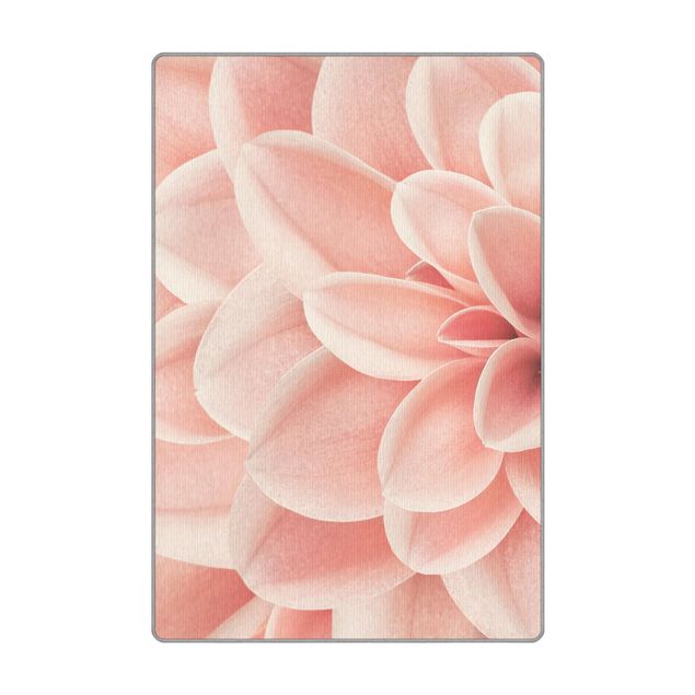 Teppich - Dahlie Rosa Blütenblätter Detail
