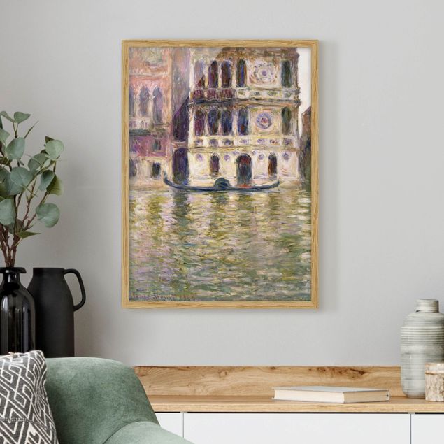 Moderne Bilder mit Rahmen Claude Monet - Palazzo Dario