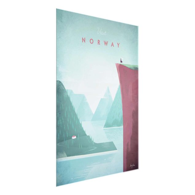 Henry Rivers Prints Reiseposter - Norwegen