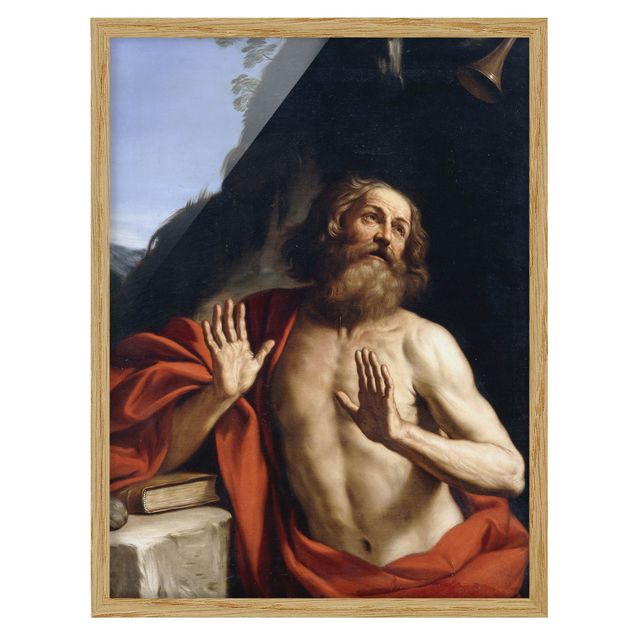 Wandbilder Guercino - Der heilige Hieronymus