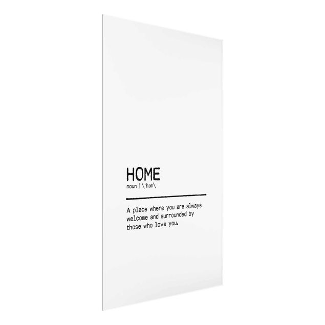 Bilder auf Glas Definition Home Welcome