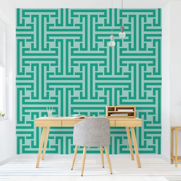Design Tapeten Dekoratives Labyrinth
