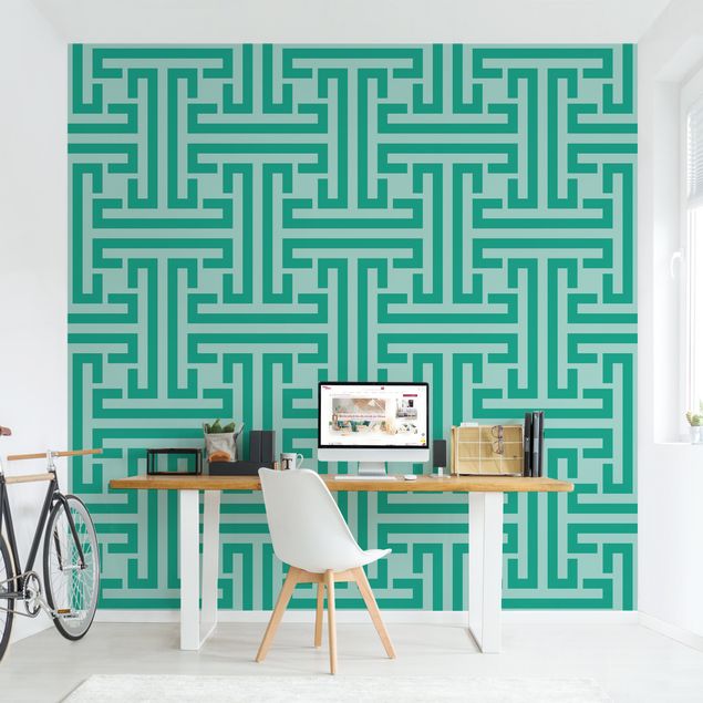 Pattern Design Dekoratives Labyrinth