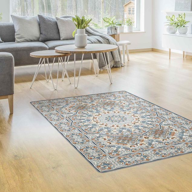 Moderne Teppiche Detailreicher Orientalischer Teppich