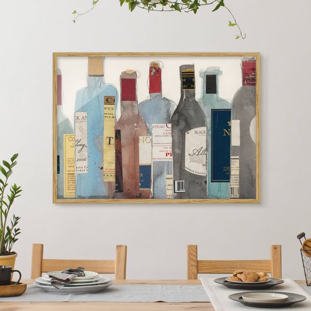 Moderne Bilder mit Rahmen Wein & Spirituosen II