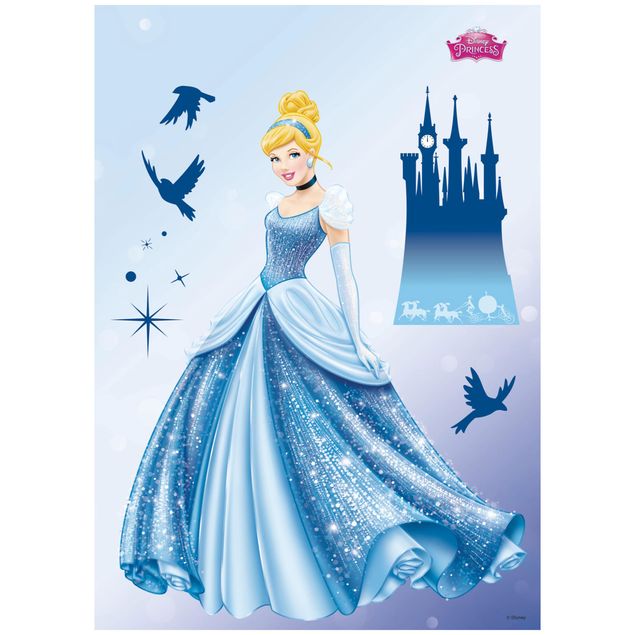 Wandsticker Prinzessin Disney - Prinzessinnen - Traum