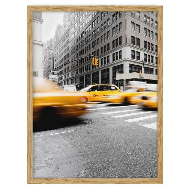 Bilder mit Rahmen Rasantes New York