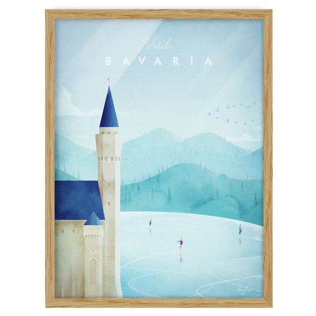 Henry Rivers Poster Reiseposter - Bavaria