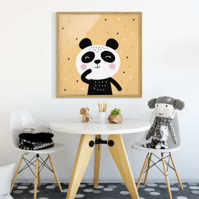 Wandbilder Der glückliche Panda