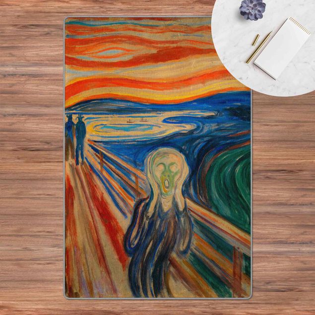 Moderne Teppiche Edvard Munch - Der Schrei