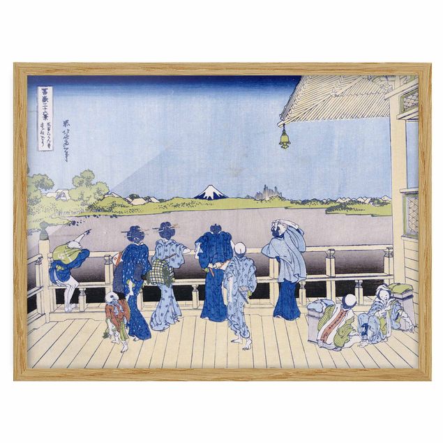 Hokusai Prints Katsushika Hokusai - Die Sazai Halle