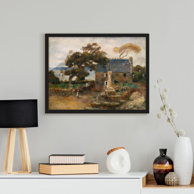Bild mit Rahmen - Auguste Renoir - Treboul - Querformat 3:4