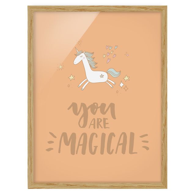 Wandbilder You are magical Unicorn