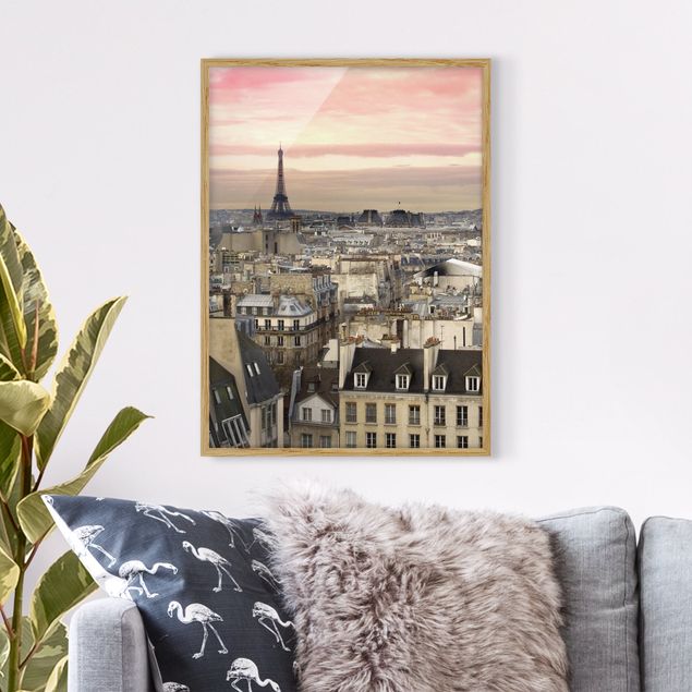 Moderne Bilder mit Rahmen Paris hautnah
