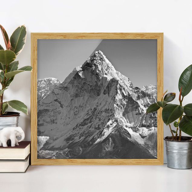 Moderne Bilder mit Rahmen Der Himalaya II