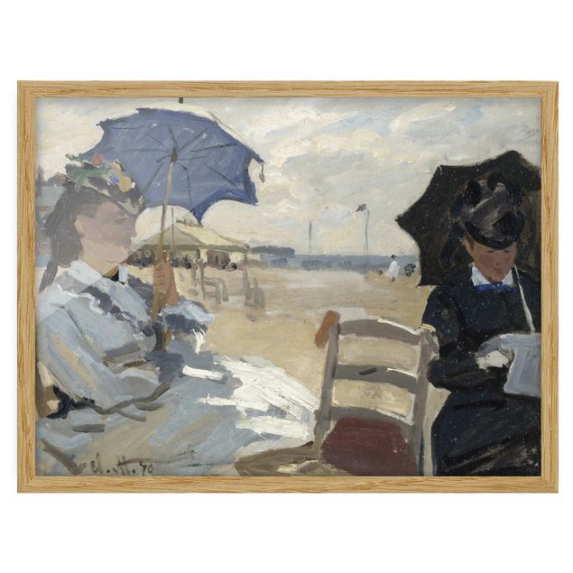 Bilder von Monet Claude Monet - Strand von Trouville