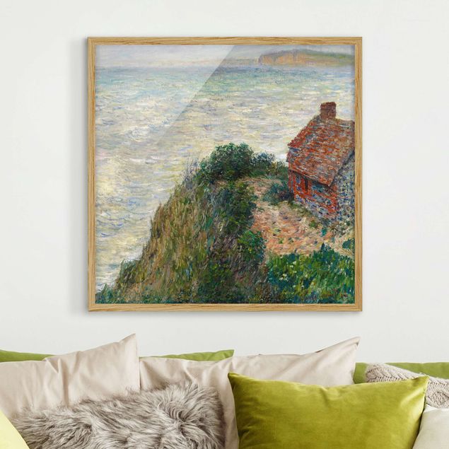 Moderne Bilder mit Rahmen Claude Monet - Fischerhaus Petit Ailly