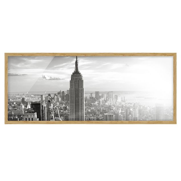 Wandbilder mit Rahmen Manhattan Skyline