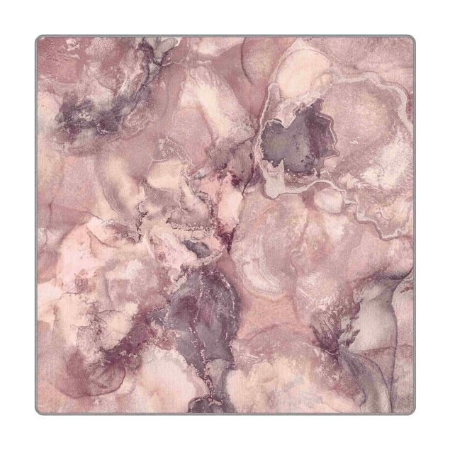 Teppich - Farbexperimente Marmor Violett