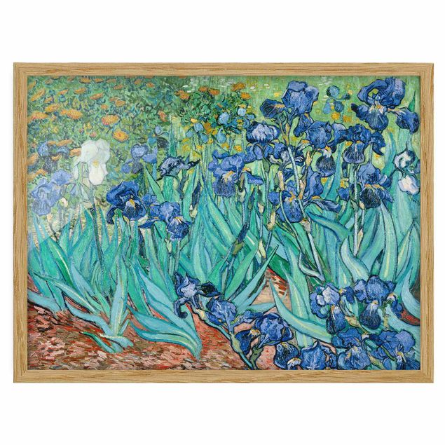 Blumen Bilder mit Rahmen Vincent van Gogh - Iris