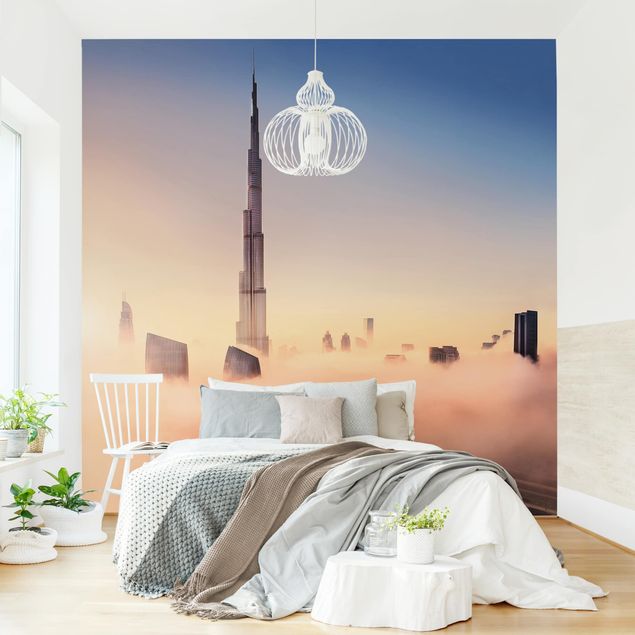 Design Tapeten Himmlische Skyline von Dubai