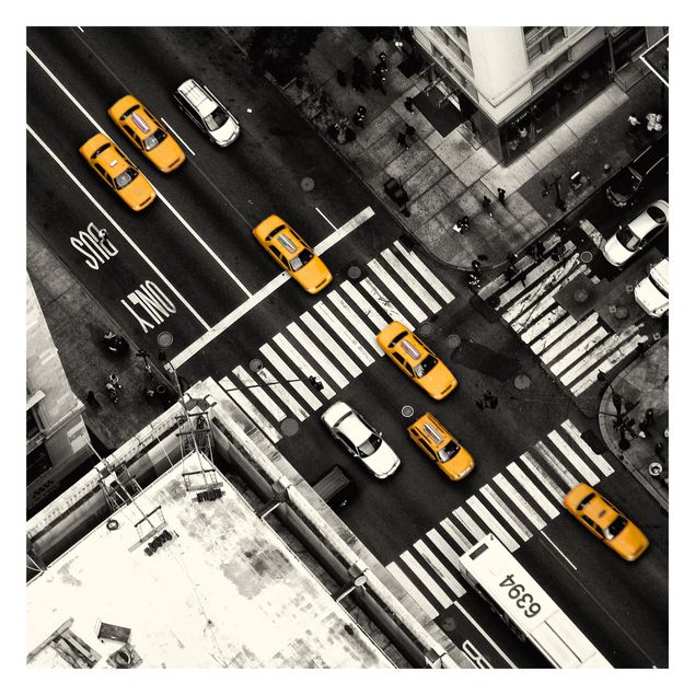 Tapete selbstklebend New York City Cabs