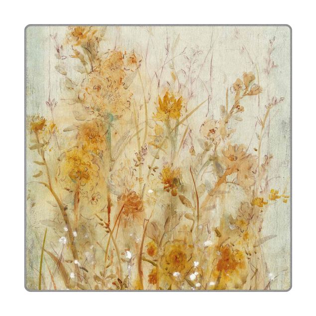Teppich - Gelbe Wilde Blumenwiese