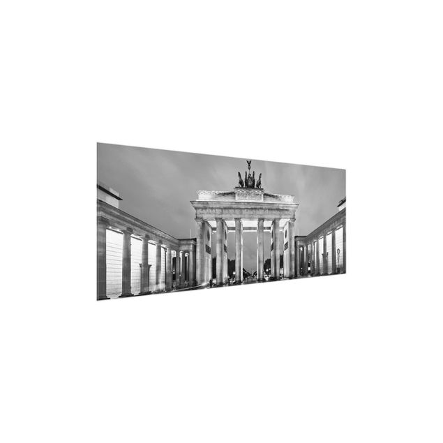 schöne Bilder Erleuchtetes Brandenburger Tor II