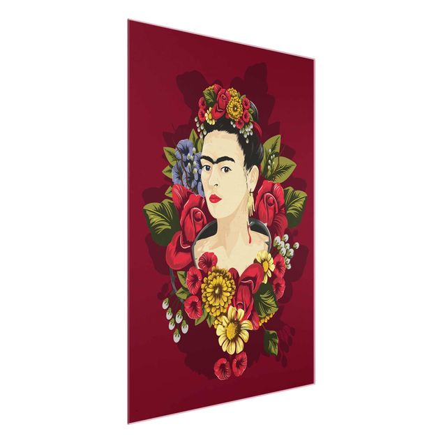 schöne Bilder Frida Kahlo - Rosen