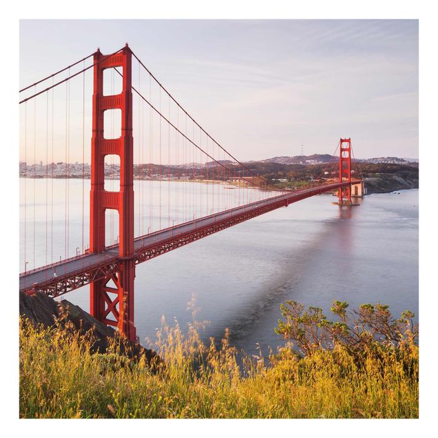 Bilder auf Glas Golden Gate Bridge in San Francisco