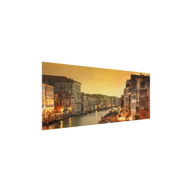 Glasbilder Großer Kanal von Venedig