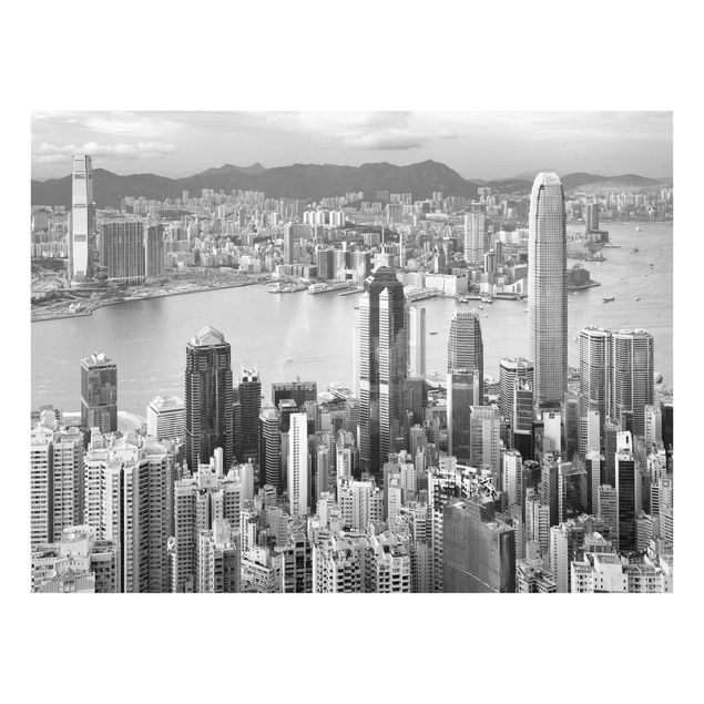 Glasbild - Hongkong - Quer 4:3