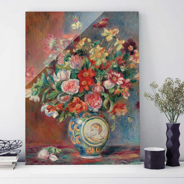 Impressionistische Bilder Auguste Renoir - Blumenvase