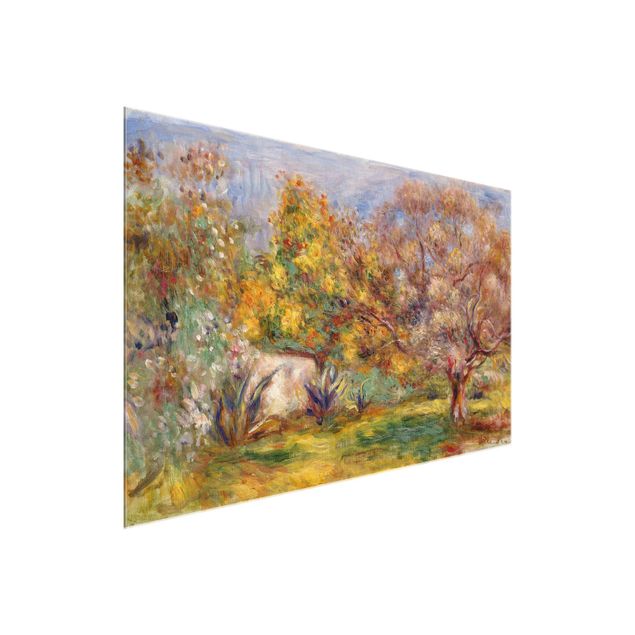 Renoir Gemälde Auguste Renoir - Garten mit Olivenbäumen