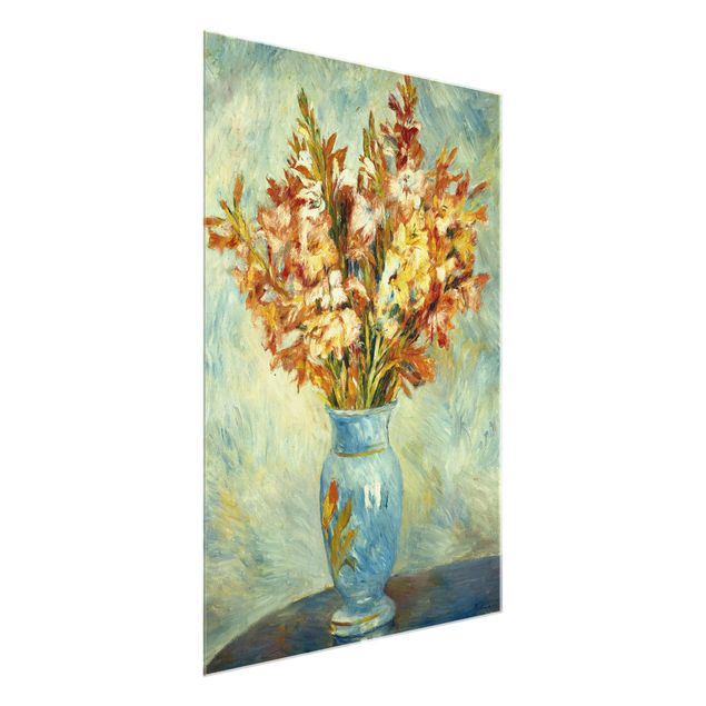 Renoir Gemälde Auguste Renoir - Gladiolen in Vase