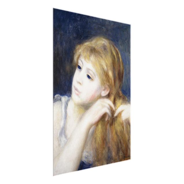 Bilder Auguste Renoir - Kopf eines Mädchens