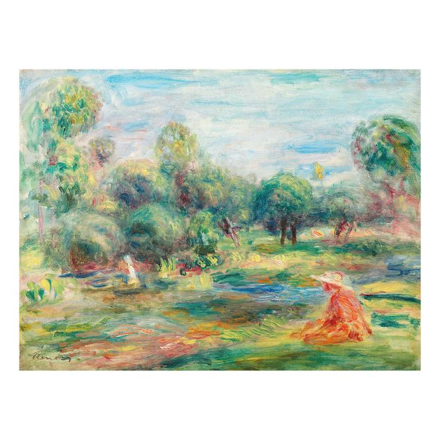 schöne Bilder Auguste Renoir - Landschaft bei Cagnes