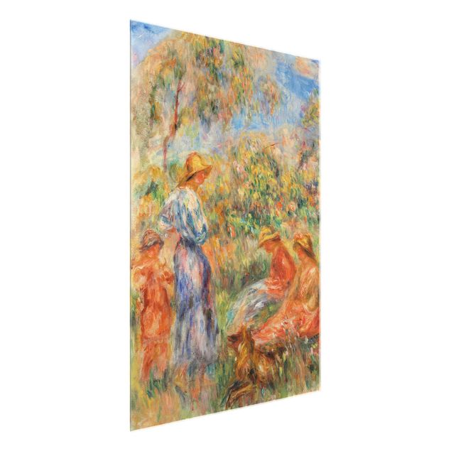 Bilder Auguste Renoir - Landschaft mit Frauen und Kind