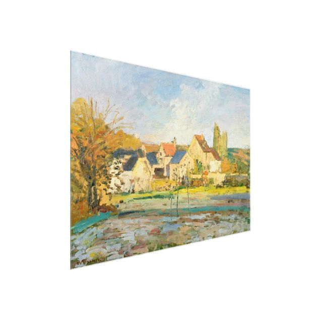 Pissaro Gemälde Camille Pissarro - Landschaft bei Pontoise