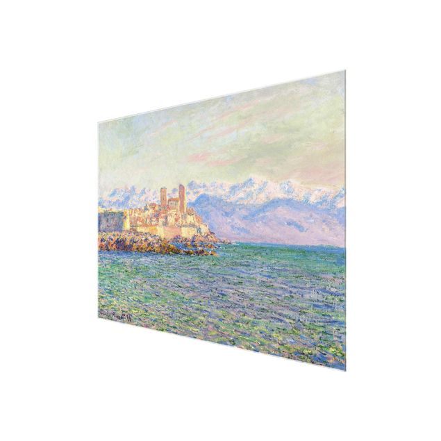 Glasbilder Claude Monet - Antibes-Le Fort