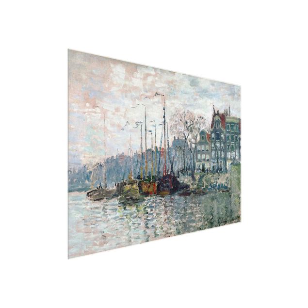 Wandbilder Claude Monet - Kromme Waal Amsterdam