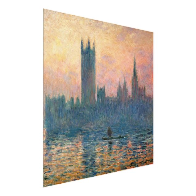 Bilder Claude Monet - London Sonnenuntergang