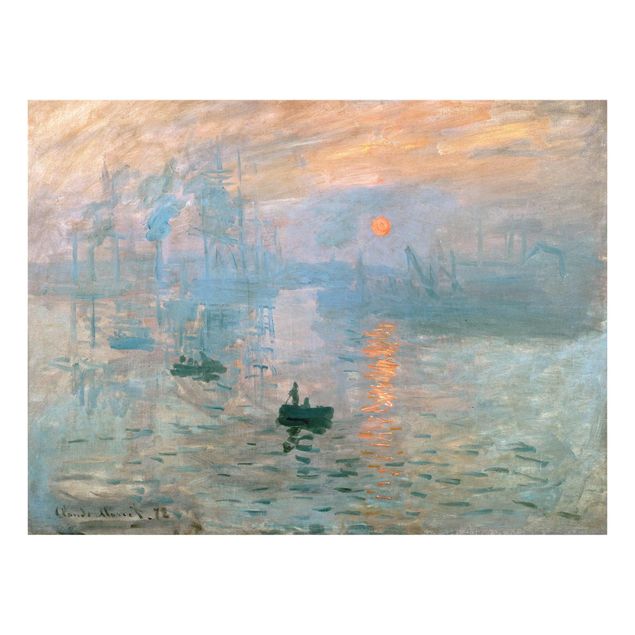 Glasbilder Claude Monet - Impression
