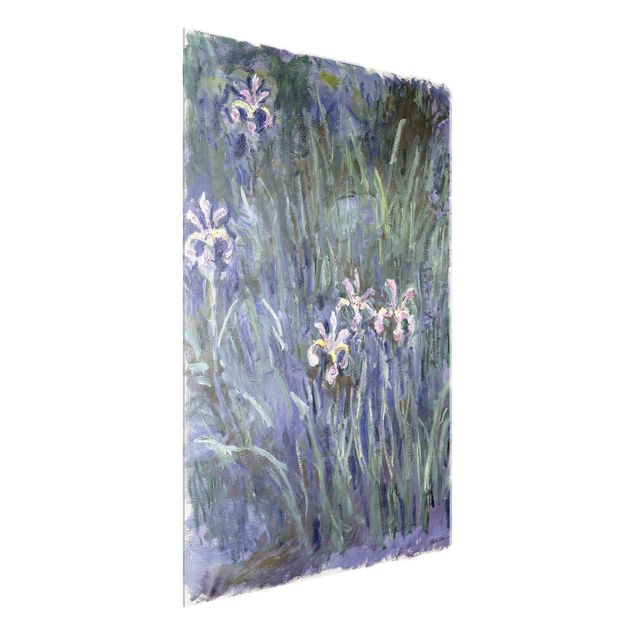 Wandbilder Claude Monet - Schwertlilien