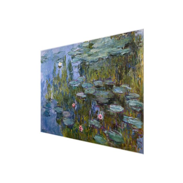 Glasbilder Claude Monet - Seerosen (Nympheas)