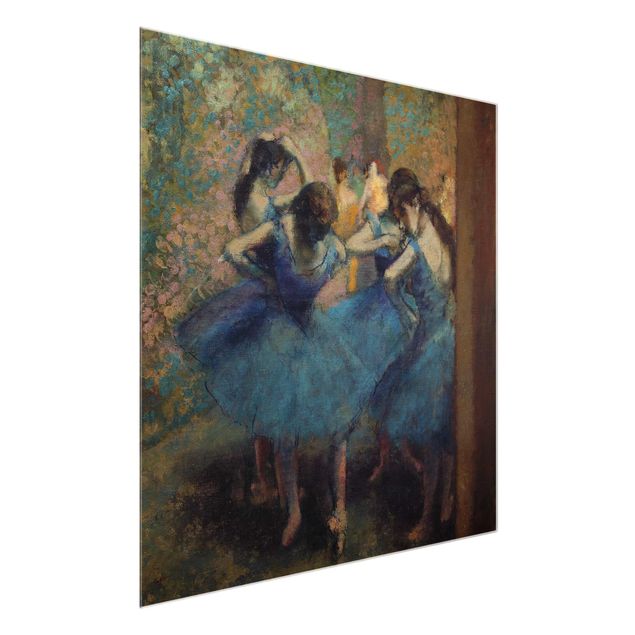 Bilder Edgar Degas - Blaue Tänzerinnen