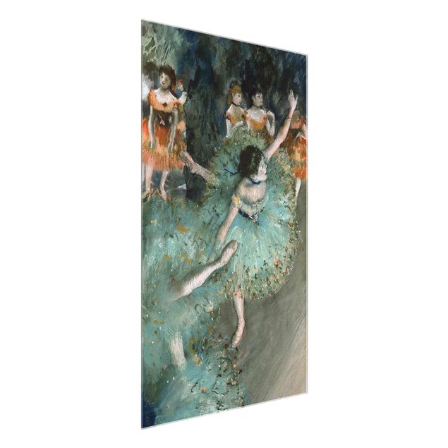 schöne Bilder Edgar Degas - Tänzerinnen in Grün