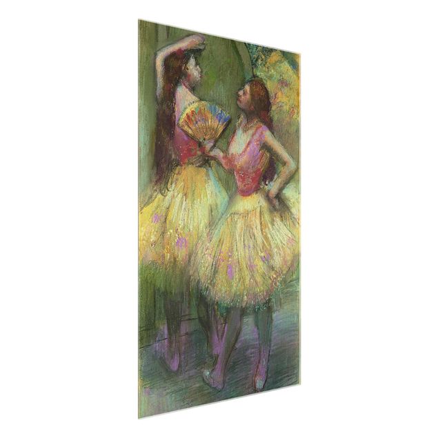 schöne Bilder Edgar Degas - Zwei Tänzerinnen
